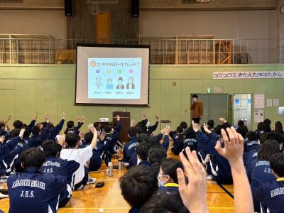 ３月２２日（水）：７８期🌈（進路講演会）