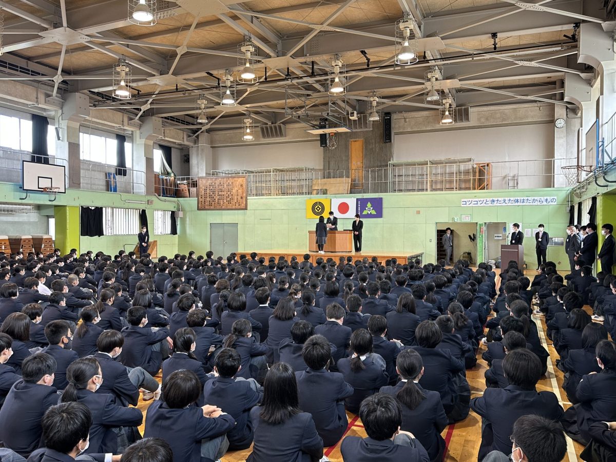 ３月２４日（金）：７８期🌈（１年生最終日）