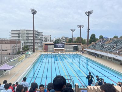 水泳部　埼玉県新人体育大会兼県民スポーツ大会