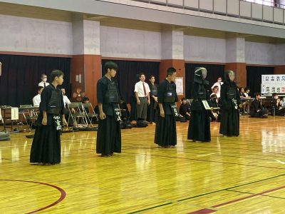令和５年度市民体育祭剣道の部　男子団体戦