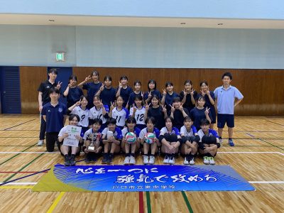 バレー部　学校総合体育大会