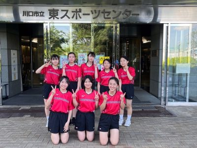 卓球部🏓　学校総合体育大会　女子団体戦