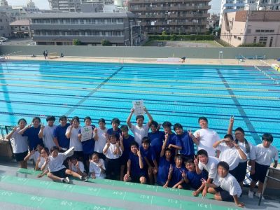 水泳部：学校総合体育大会