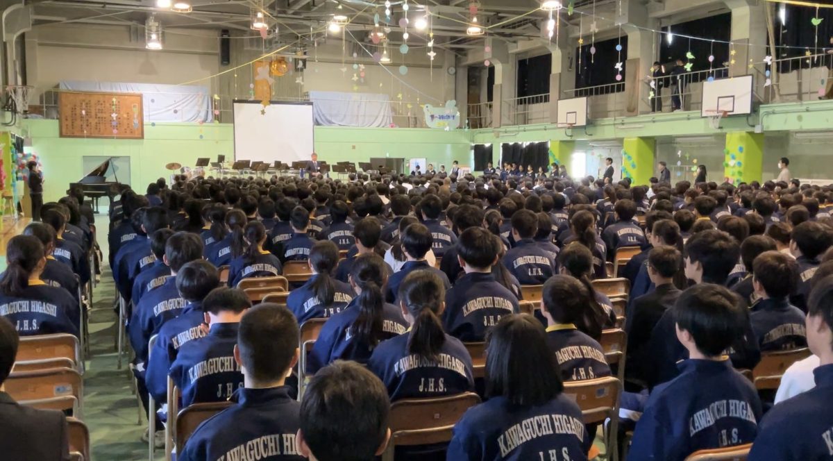 ３月６日（木）三年生を送る会🐯🟢🐳🟡