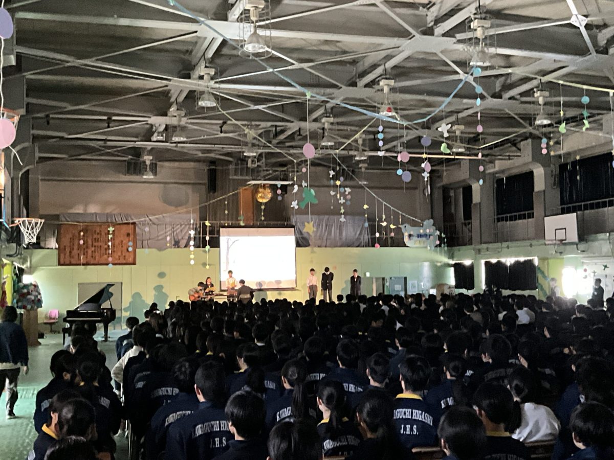 ３月６日（木）：３年を送る会３🐯🟢🐳🟡