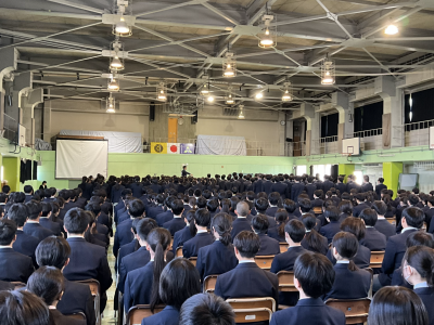 ３月１１日（水）：卒業式予行🐯🟢🐳🟡