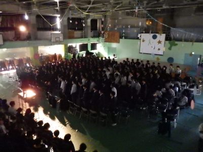 ３月６日（木）：３年生を送る会６🐯🟢🐳🟡